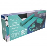 Yoga Kit - Starter Mat, Block and Belt 5 