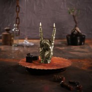 Zombie Rock Hand Candle 1 