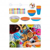 33 Piece Stacking Picnic Set by Bello