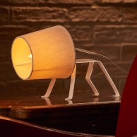 The Bailey Dog Frame Table Lamp