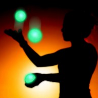 Glow Lumo Juggling Ball MMX1