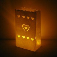 Candle Bags - Heart 
