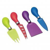 Colourworks Bright 4 Piece Cheese Knives