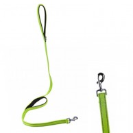 Dog Control Lead - Neon with Reflective Stitching