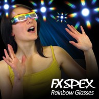 FX Spex Rainbow Glasses Standard 