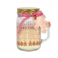 Gingerbread Scented Mason Jar Candle