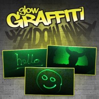 Glow Graffiti Shadow Wall Vinyl