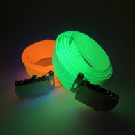 UV Neon Canvas Webbing Belts