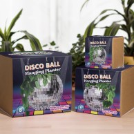 Disco Ball Hanging Planter in 3 sizes