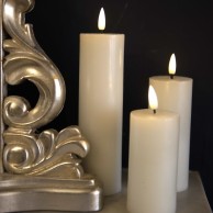 LED Flame Candles by Lightstyle London - 3 Pack