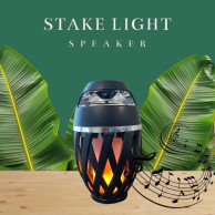 Garden Stake Light & Wireless Speaker - Rechargeable