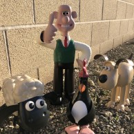 Wallace & Gromit and Friends Metal Garden Sculptures