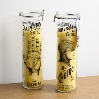 Palm Phrenology Tall Candles (2 Pack)