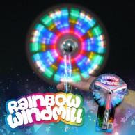 Flashing Rainbow Windmill Wholesale