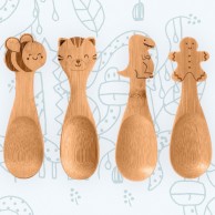 Bamboo Spoons for Little Hands - 3 Pack