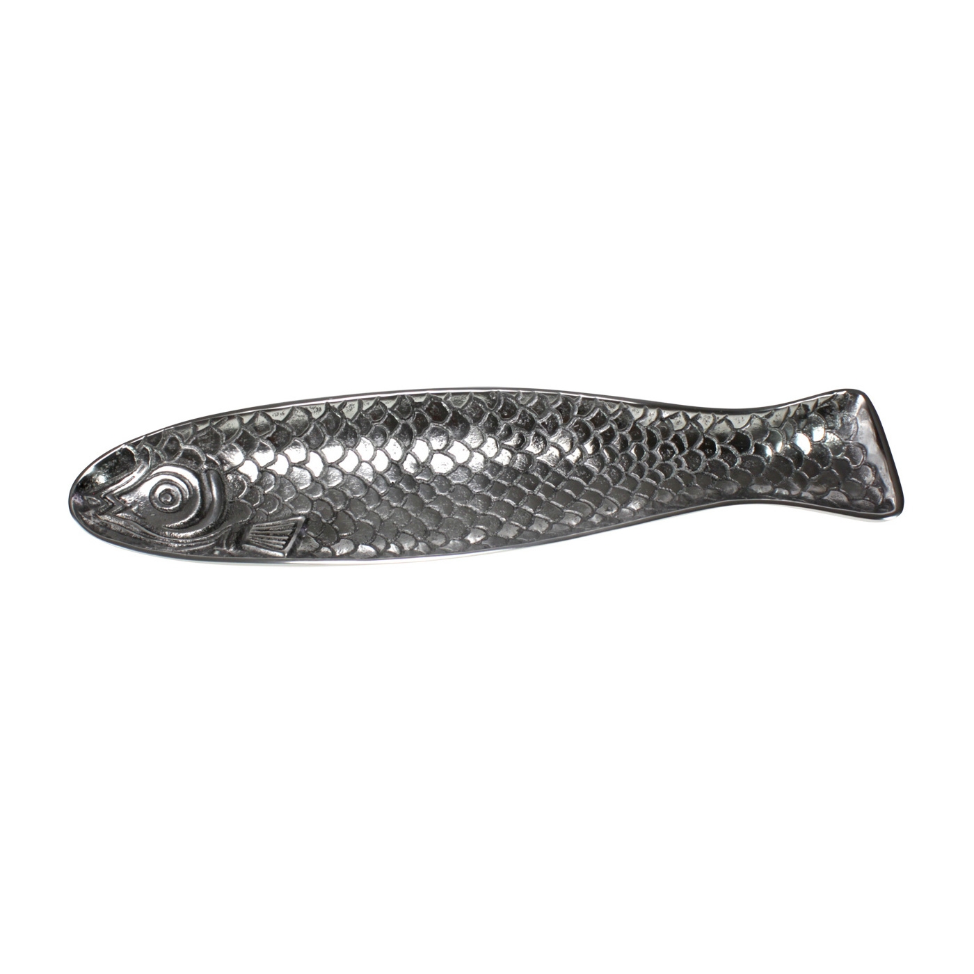 Click to view product details and reviews for Large Decorative Metal Fish Plate.