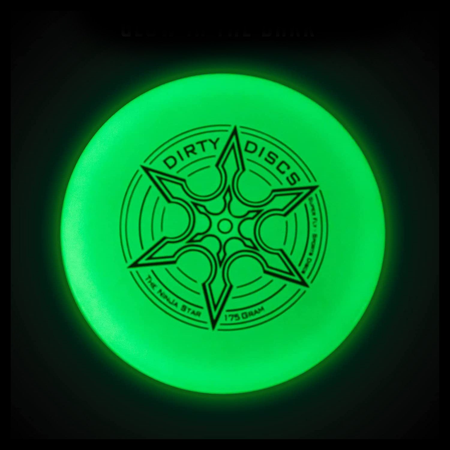 Click to view product details and reviews for Dirty Disc Ninja Star Glow Frisbee Professional Disc.