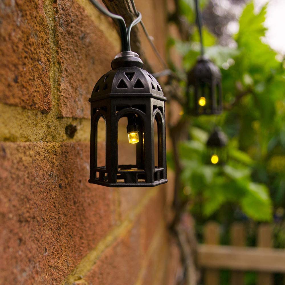 Click to view product details and reviews for Elan Solar Moroccan Lantern Fairy Lights.