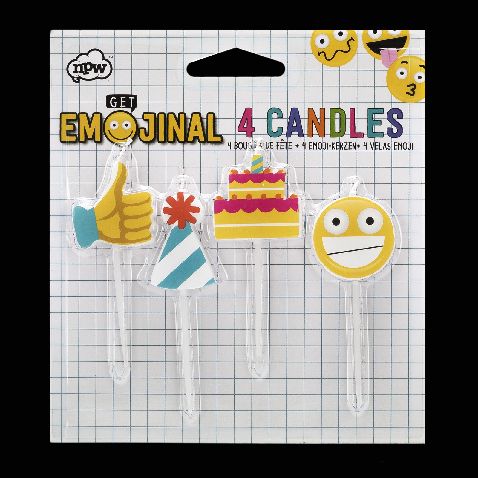 Click to view product details and reviews for Emoji Birthday Candles.