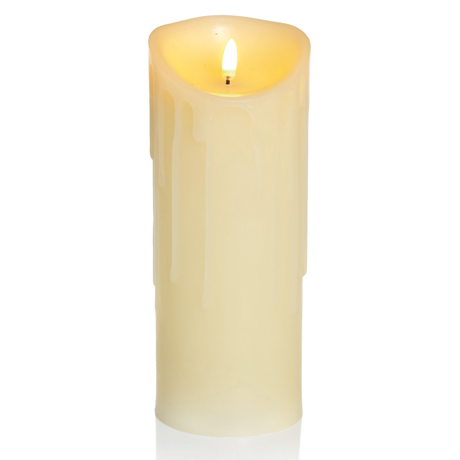 Click to view product details and reviews for 23cm Flickabright Wax Drip Candle.