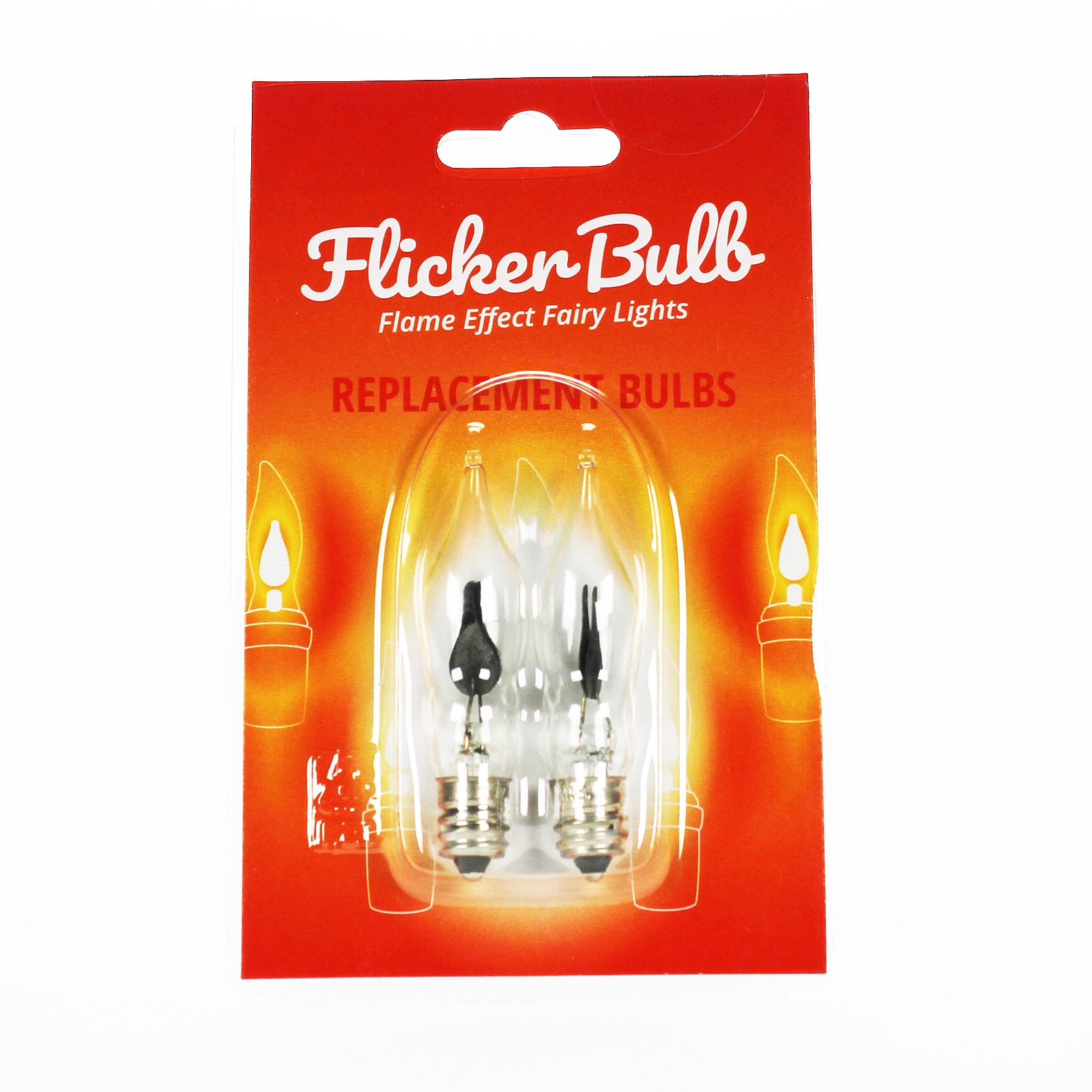 Spare Bulbs For Flicker Bulb String Lights 2 Pack