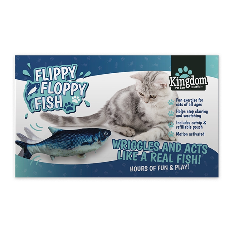 Click to view product details and reviews for Flippy Floppy Fish Usb Rechargeable Cat Toy.