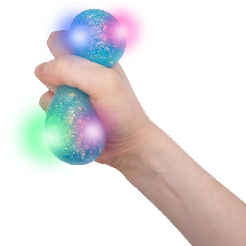 Click to view product details and reviews for Galaxy Light Up Squish Ball.