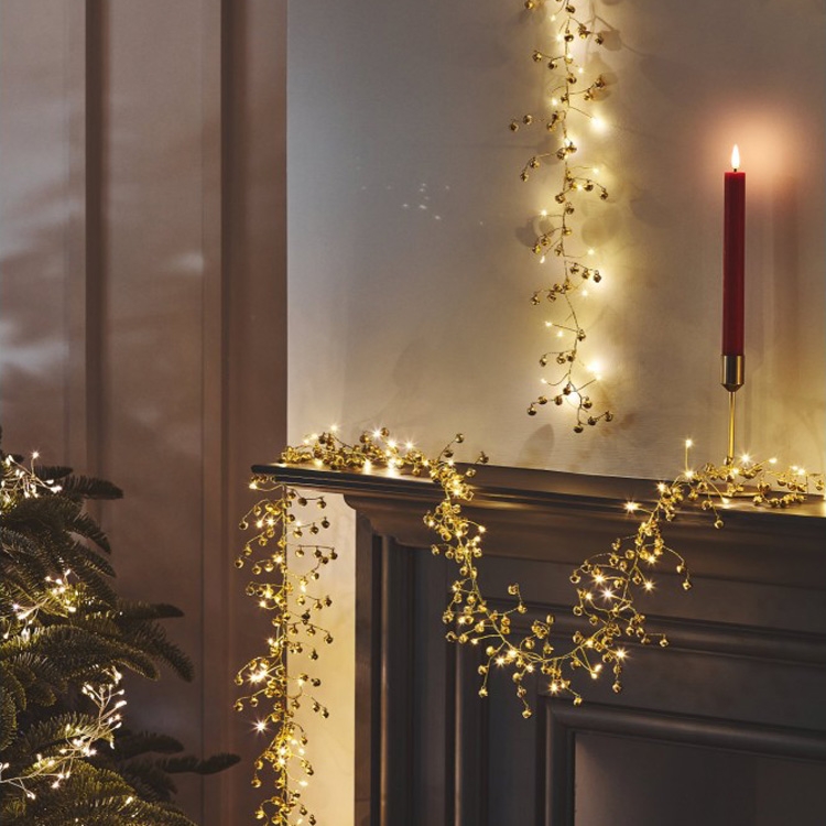 Click to view product details and reviews for Golden Bells 72 Led String Light.