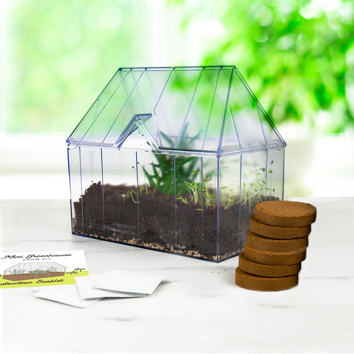 Click to view product details and reviews for Mini Greenhouse Grow Kit.