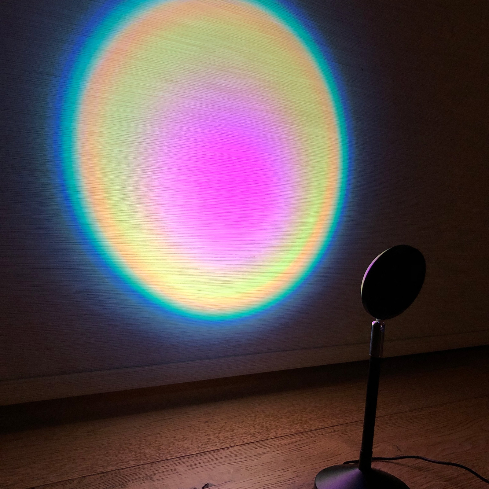 Halo Multi Colour And Effect Sunset Lamp