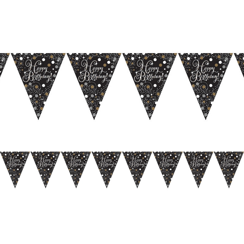 Click to view product details and reviews for Happy Birthday Prismatic Bunting.