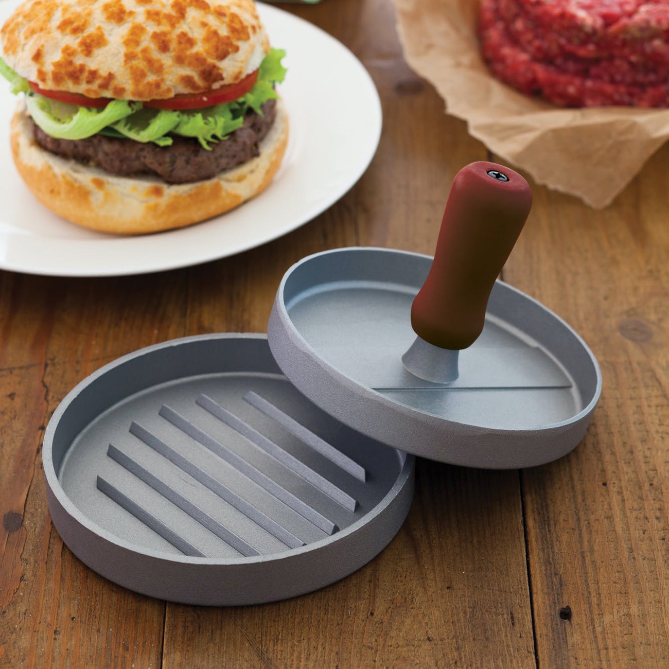 Click to view product details and reviews for Quarter Pounder Burger Press.