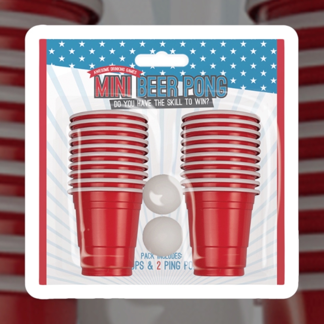 Click to view product details and reviews for Mini Beer Party Pong Drinking Game.