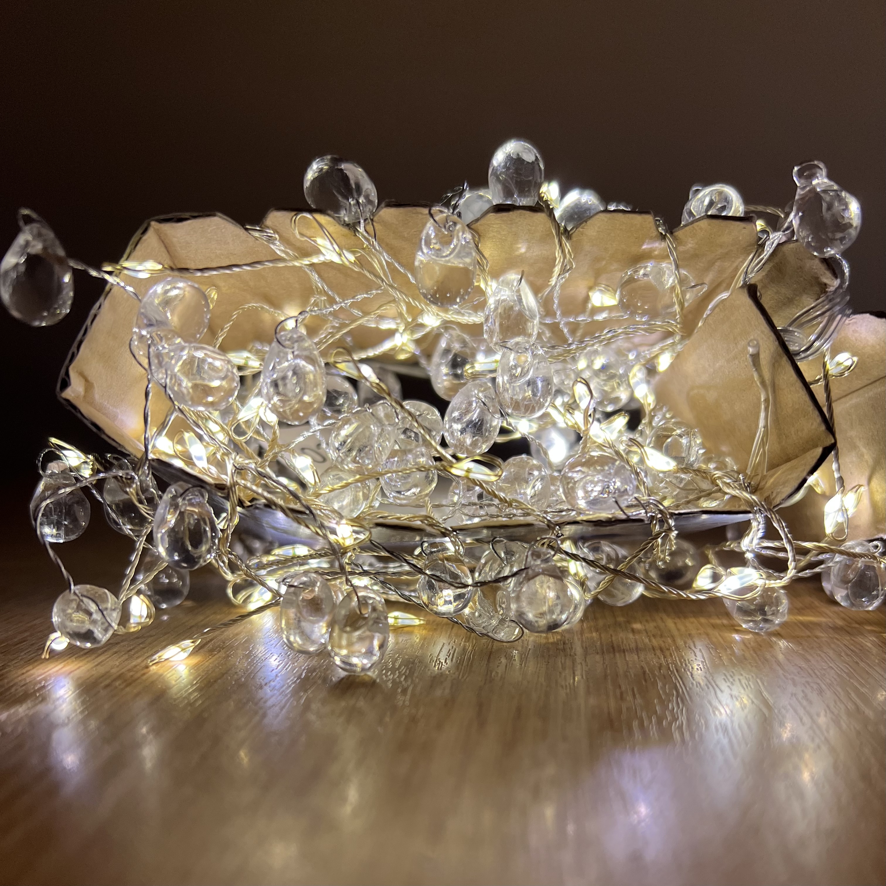 Click to view product details and reviews for Crystal Cluster String Lights.