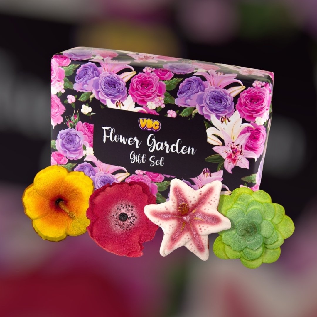 Image of Flower Bath Bomb Gift Set