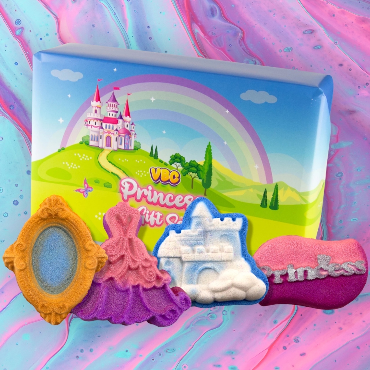Click to view product details and reviews for Princess Bath Bomb Gift Set.
