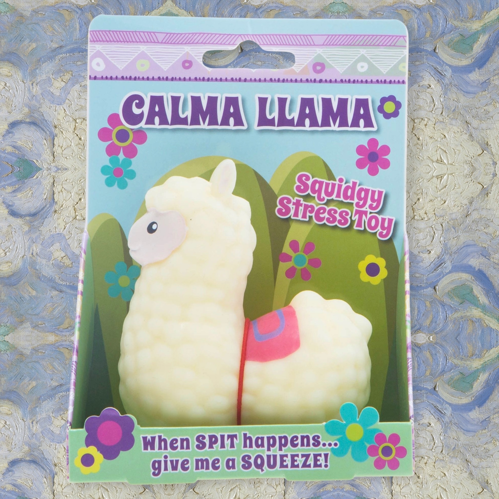 Click to view product details and reviews for Calma Llama Stress Ball Toy.