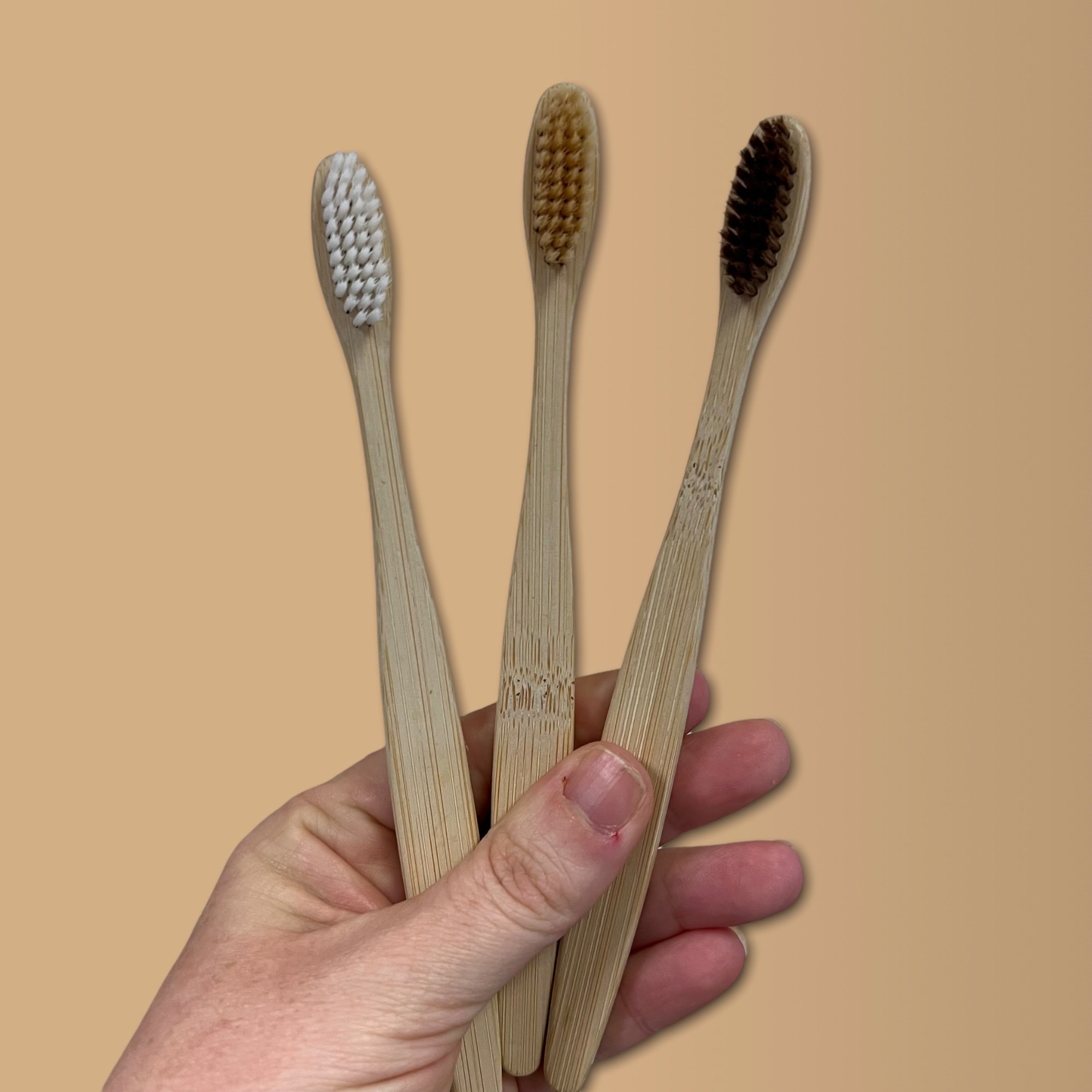 Eco-Friendly Bamboo Toothbrush x 3