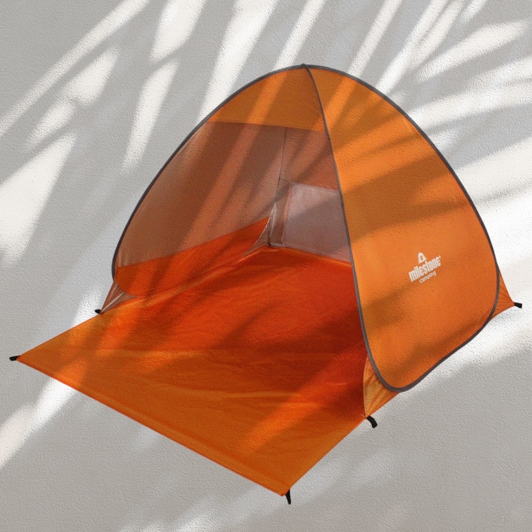 Click to view product details and reviews for Pop Up Beach Shelter Uv50 Protection.