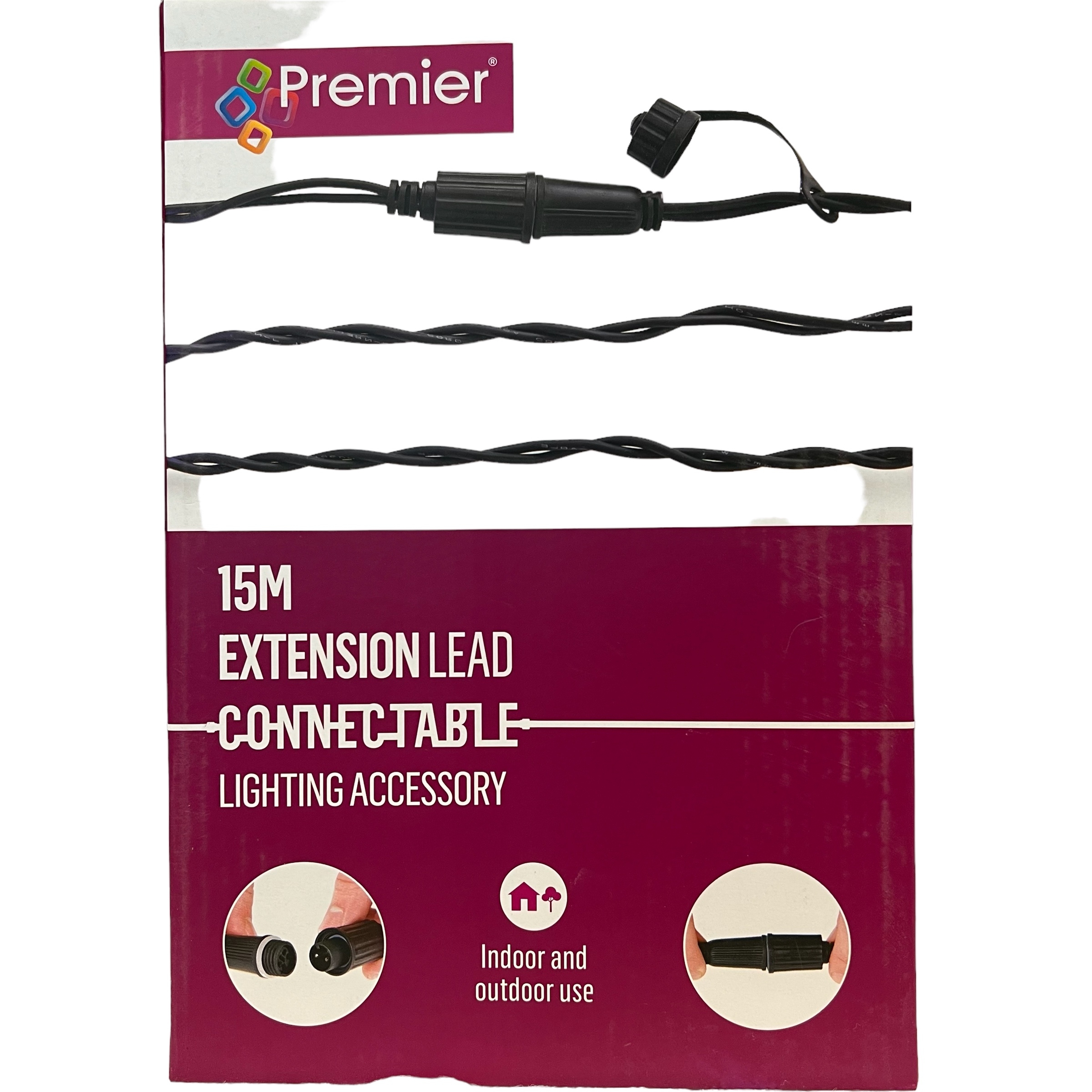 Click to view product details and reviews for Premier 15m Extension Lead For Connectable Lights.