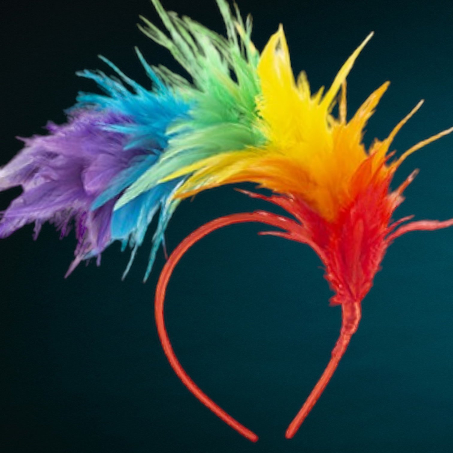 Click to view product details and reviews for Feather Pride Headdress Headband.