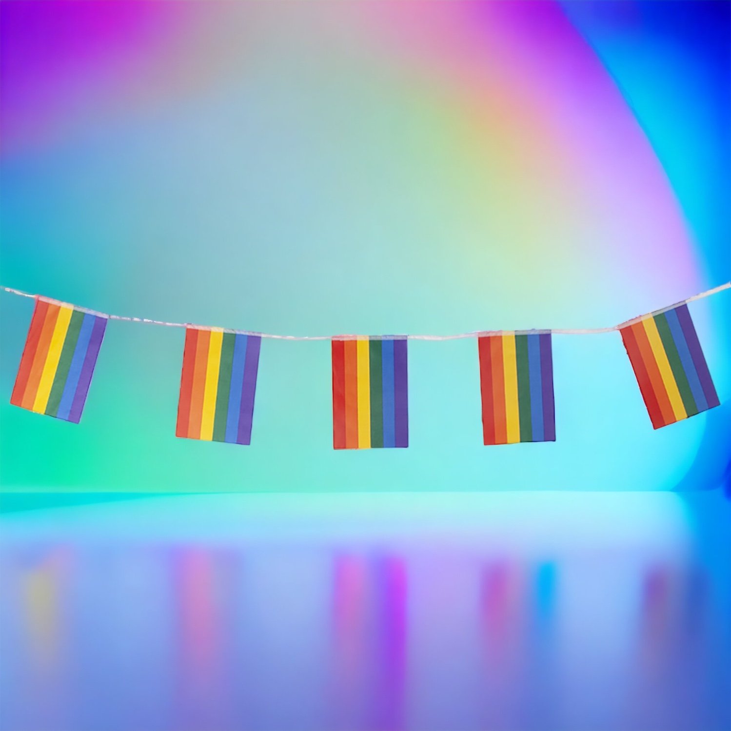 Click to view product details and reviews for Rainbow Pride Bunting 12 Feet.