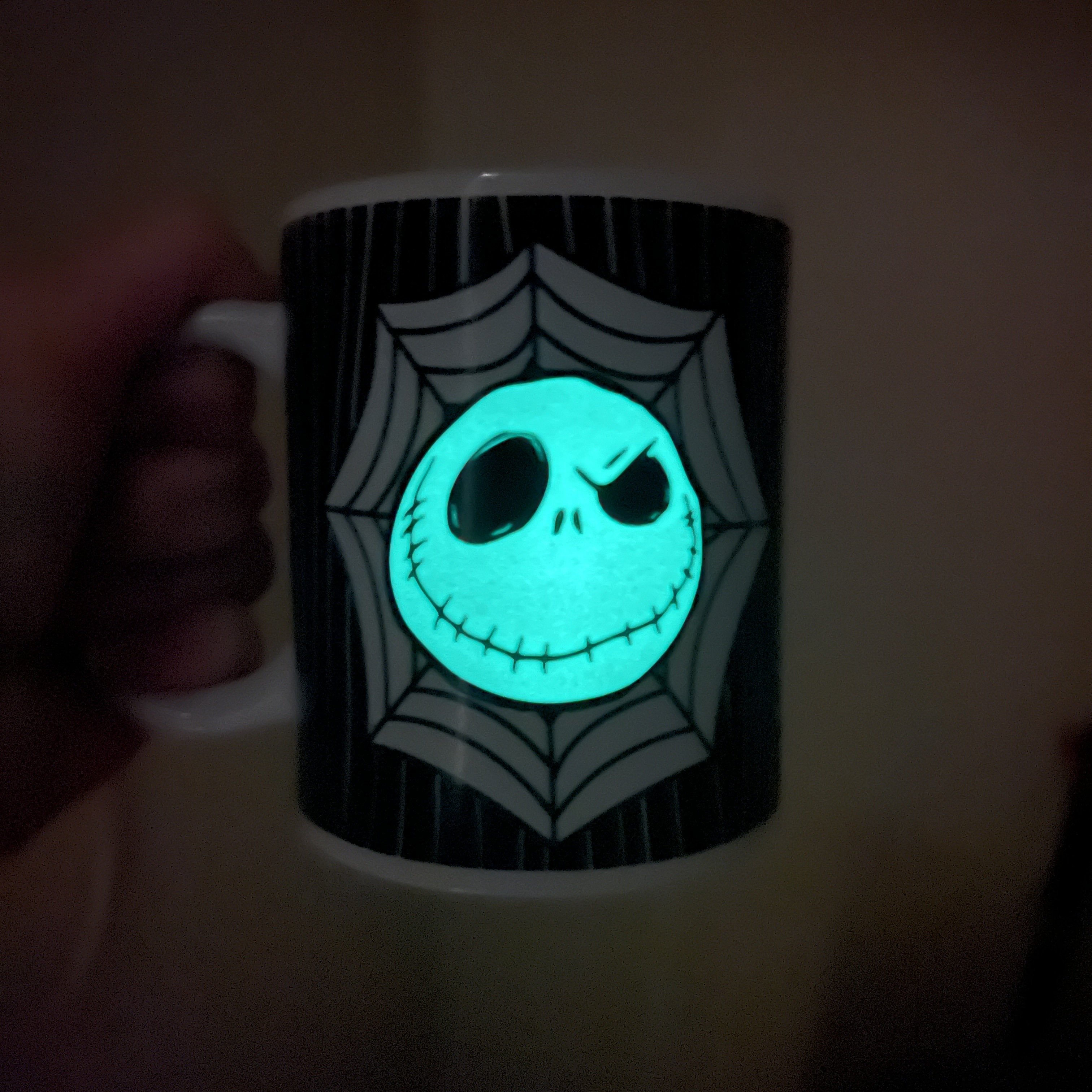 Click to view product details and reviews for The Nightmare Before Christmas Mug Glow In The Dark.