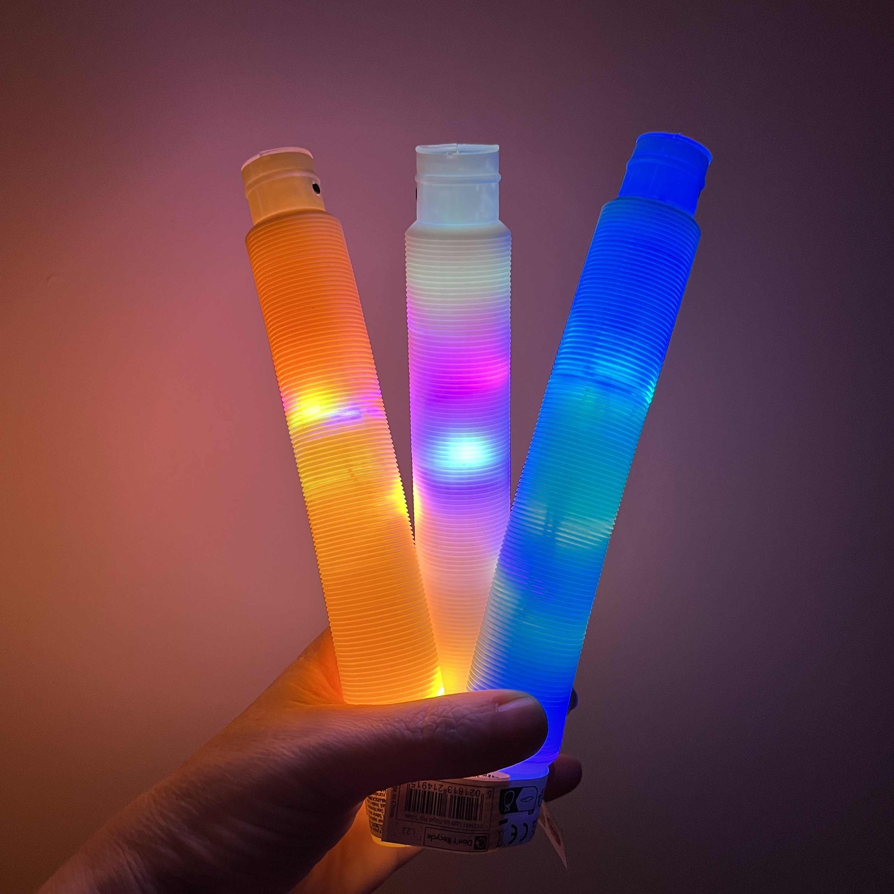 Click to view product details and reviews for Sensory Light Up Stretchable Connectable Pop Tubes.