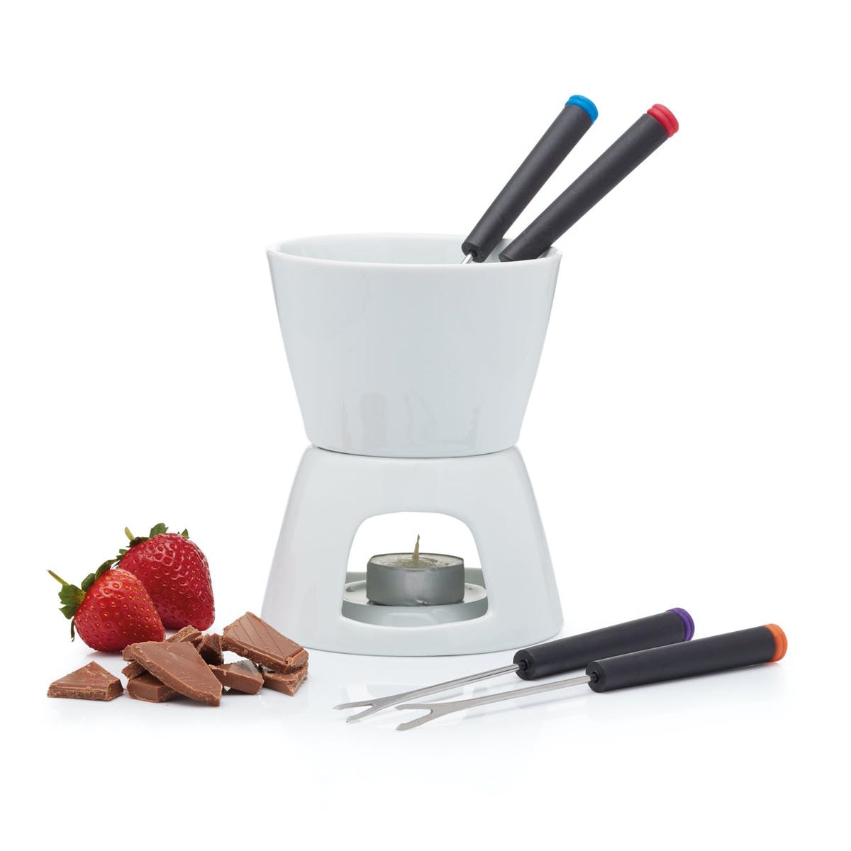 Click to view product details and reviews for Kitchen Craft Chocolate Fondue Set.
