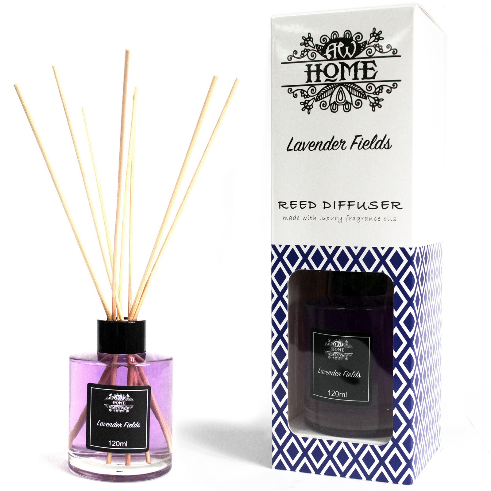 Click to view product details and reviews for Lavender Fields Reed Diffuser 120ml.