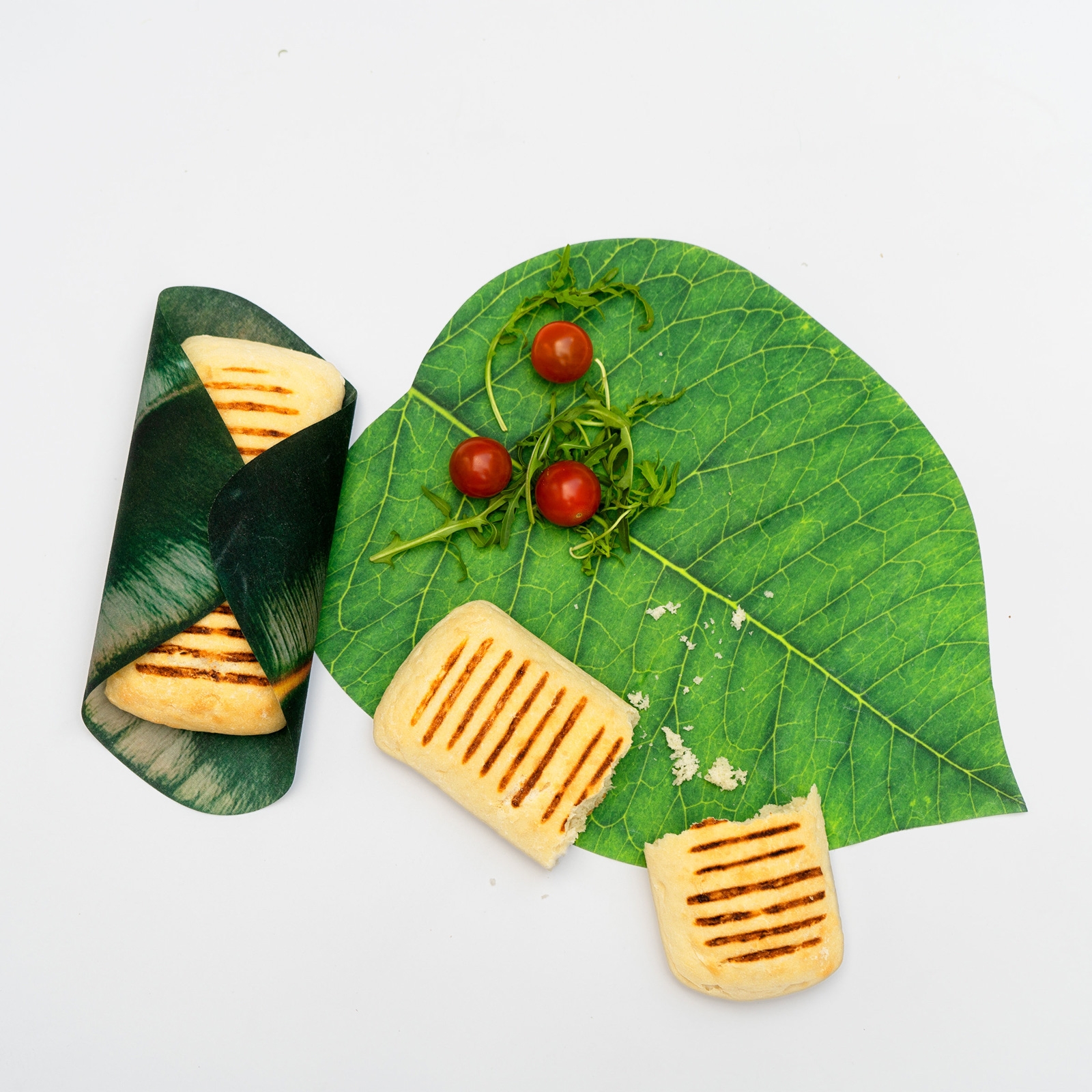 Leaf Shaped Food Wraps Beeswax And Cotton
