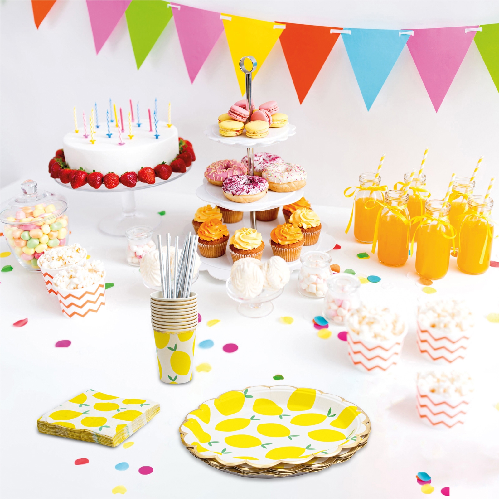 Click to view product details and reviews for Lemons 40pc Party Tableware.