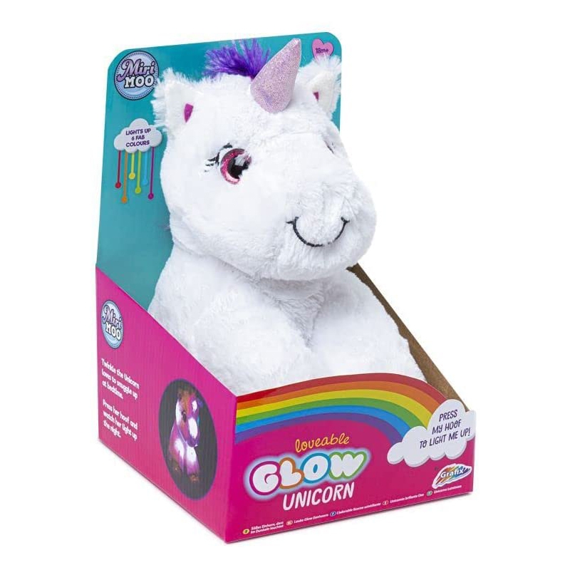 Click to view product details and reviews for Loveable Glow Unicorn.
