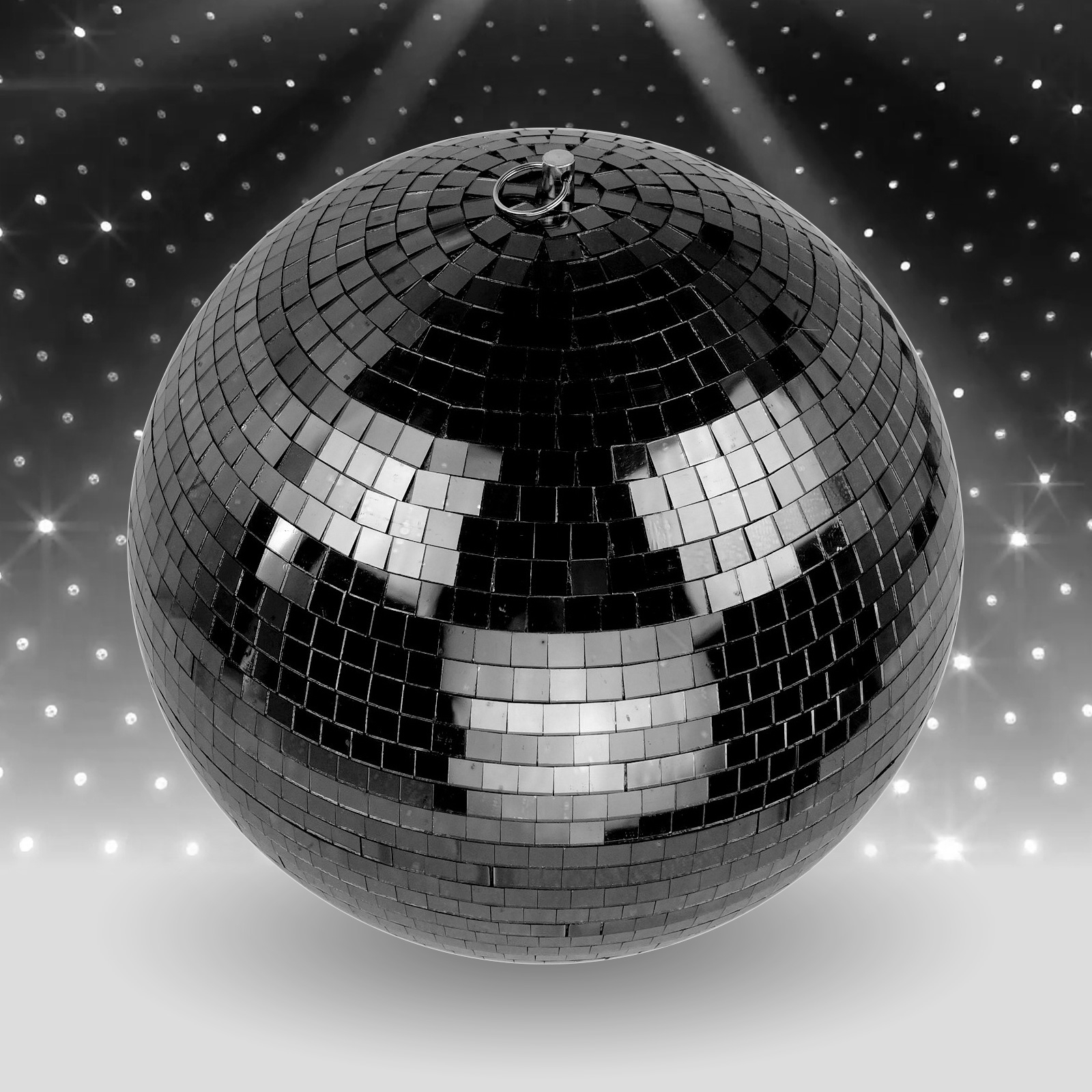 Click to view product details and reviews for 30cm Black Mirror Ball.